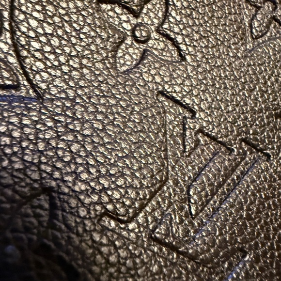 Louis Vuitton Black Embossed Crossbody Bag mini soft trunk handbag leather - Picture 2 of 7